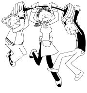 体操のイラスト